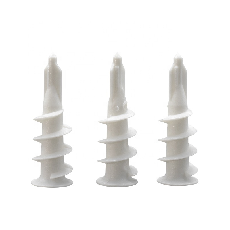 Self Drilling Drywall Plastic Anchors No Pre Drill Hole Preparation Required pa zine material wall plug