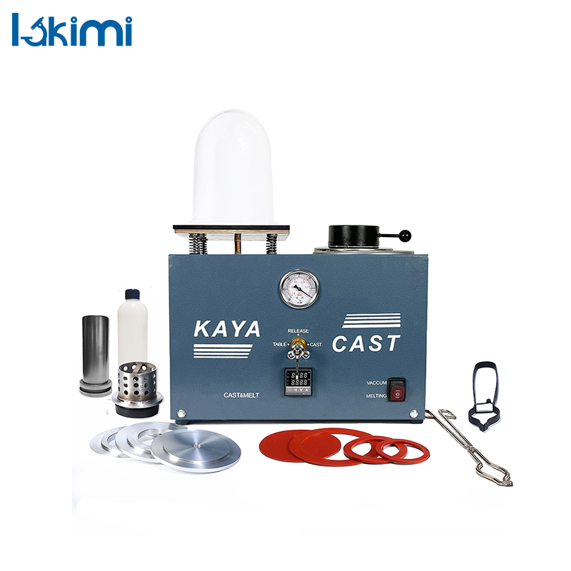 Professional Gold Metal Casting Machinery 2L Melting Machine Vacuum Casting Machine LK-CM06