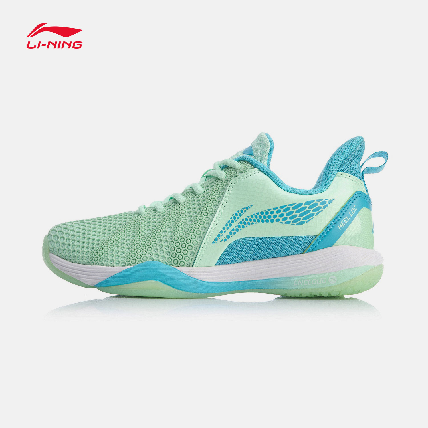 Туфли Li-Ning для бадминтона, Женская вихревая амортизирующая профессиональная обувь для соревнований, спортивная обувь с подкладкой zq002