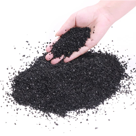 Environmental And Non-toxic SBR Rubber Granules To Fill The Artificial Lawn Rubber Crumb For Sports Field