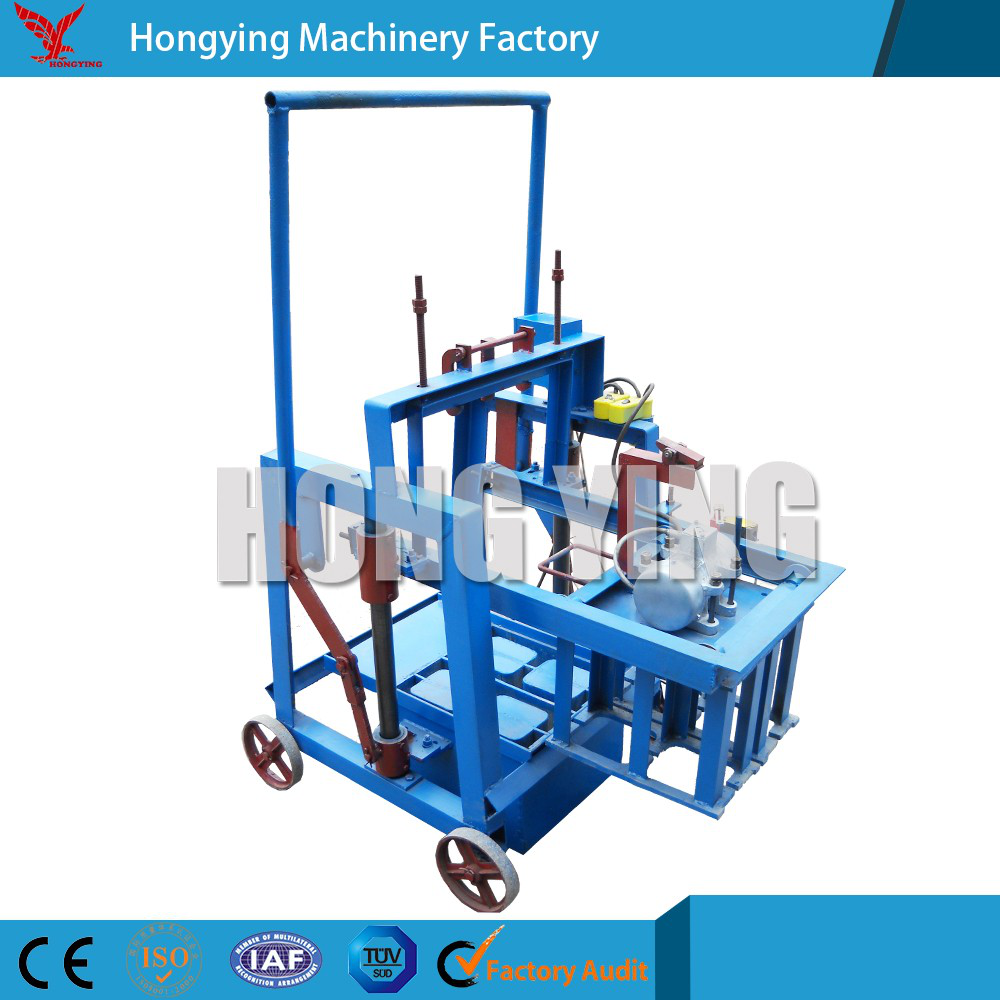 QMY2-40 small mobile concrete block laying machines