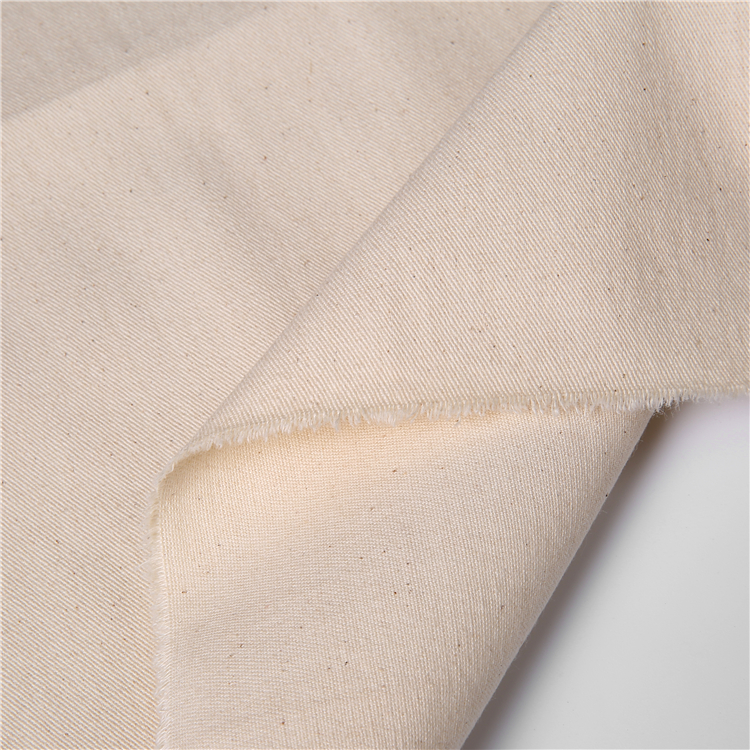 Factory Price Soft Garment Woven Left Twill Stretch Yarn Card Fabric Custom Cotton Spandex Blend Fabric Durable Grey Fabric