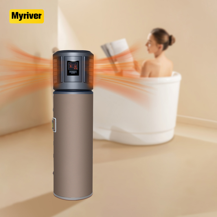 Мыривер 1800W 3000W электрические тепловые насосы для водонагреватель буферный бак 300L для домашнего отопления и охлаждения