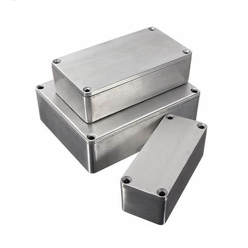 Изготовленный на заказ CNC подвергая механической обработке алюминий 1590g коробка мод корпус роликовый держатель части