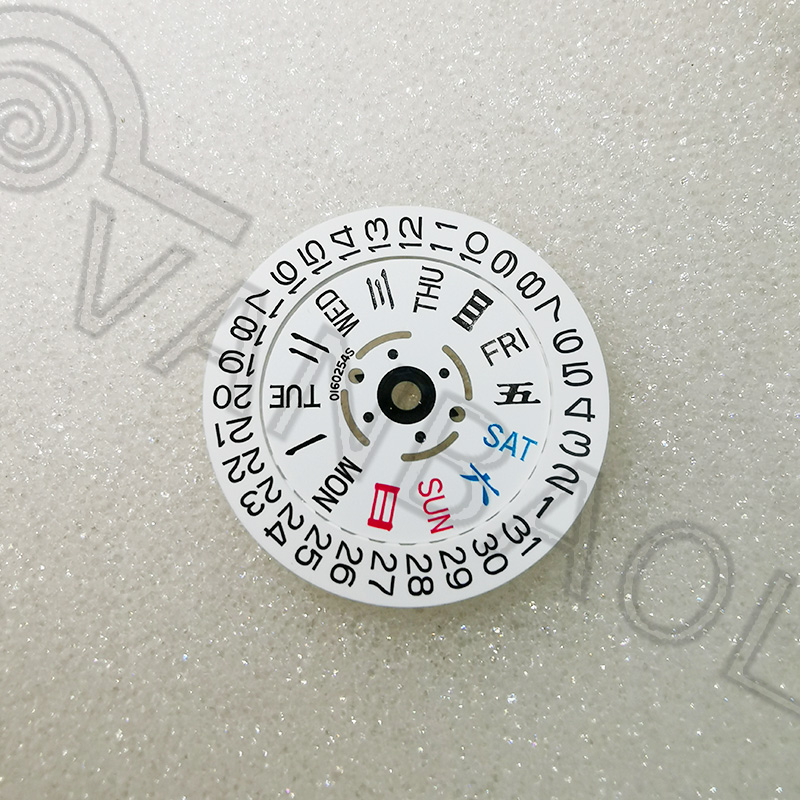 NH35 Day Date Disc Disk Dial Clip Wheel f/ SKX007 SKX009 7S26 NH36 4R36