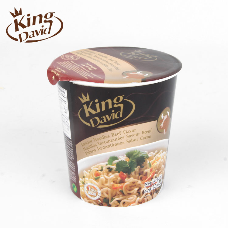 Говядины вкус в Корейском стиле рамен здоровые лапши жареные говядина вкус лапши 4 минут веганских материалов Instant Ramen