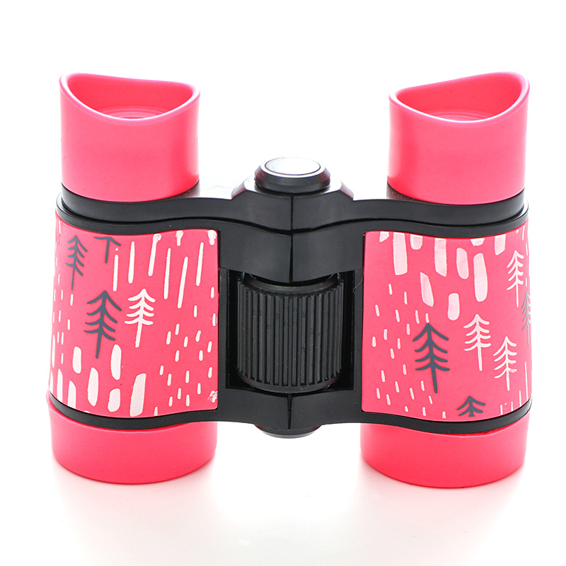 OEM&ODM Children's Binoculars Color Printing Rubber Grip Non-slip Binoculars