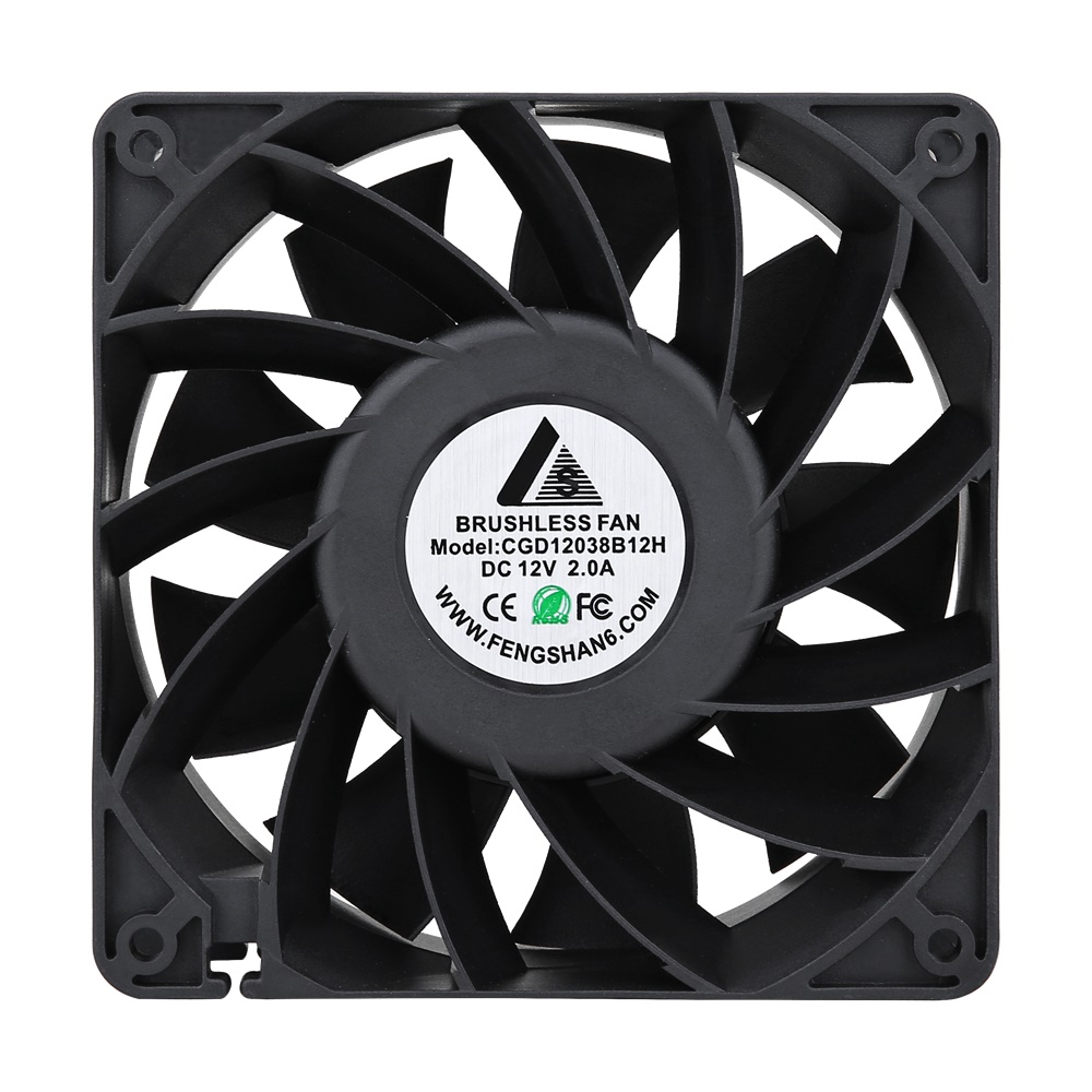 120x120x38 мм 12038 12V 24V 48V PWM с бесщеточным двигателем постоянного тока осевой вентилятор охлаждения, циркуляции воздуха вентилятор шариковый подшипник вентилятора охлаждения