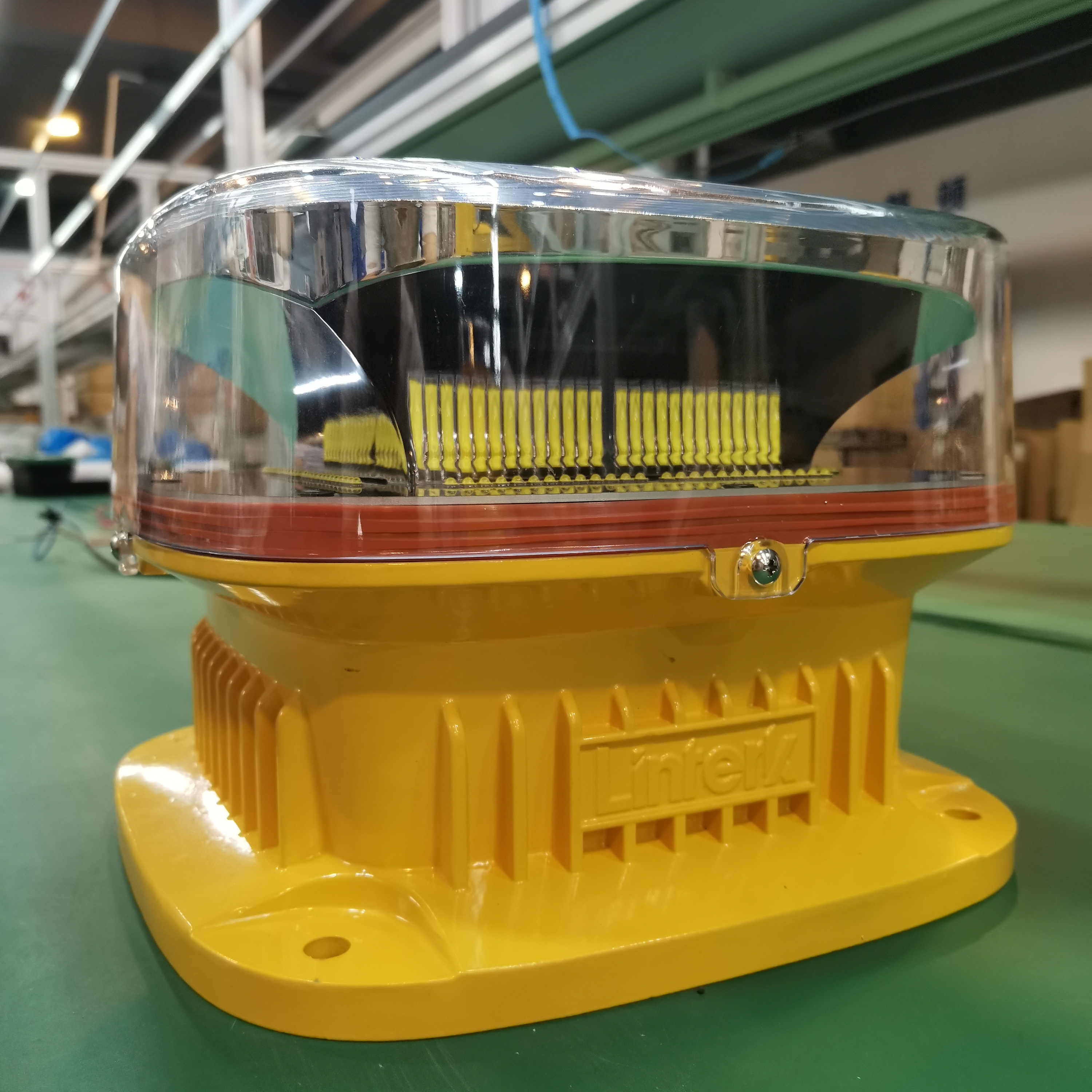 L-865 Obstruction Light DC12V 24V Flashing White Medium intensity Aircraft Warning Light for Tower Crane