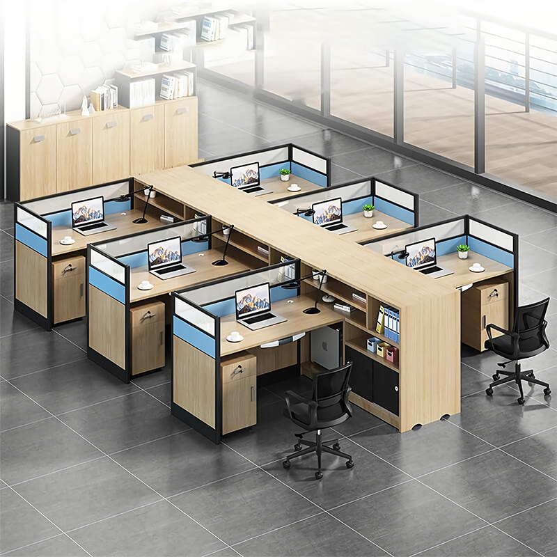 Zitai escritorio de oficina wholesale Office Furniture Set Computer Tables Desks Open Office Workstation For Staff