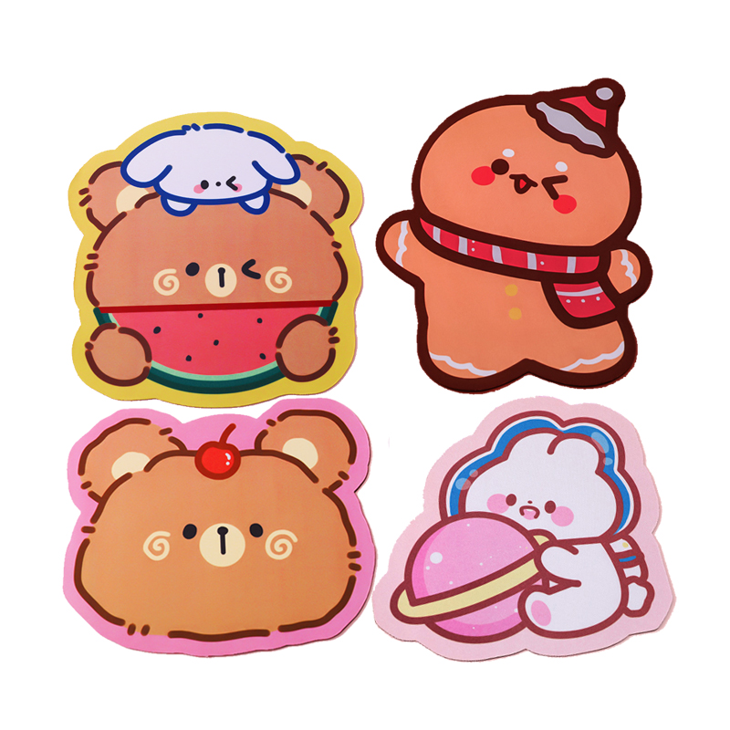 FSLX Kawaii коврик для мыши под заказ резиновый оптом пользовательский коврик для мыши с принтом аниме коврики для мыши с пользовательским логотипом
