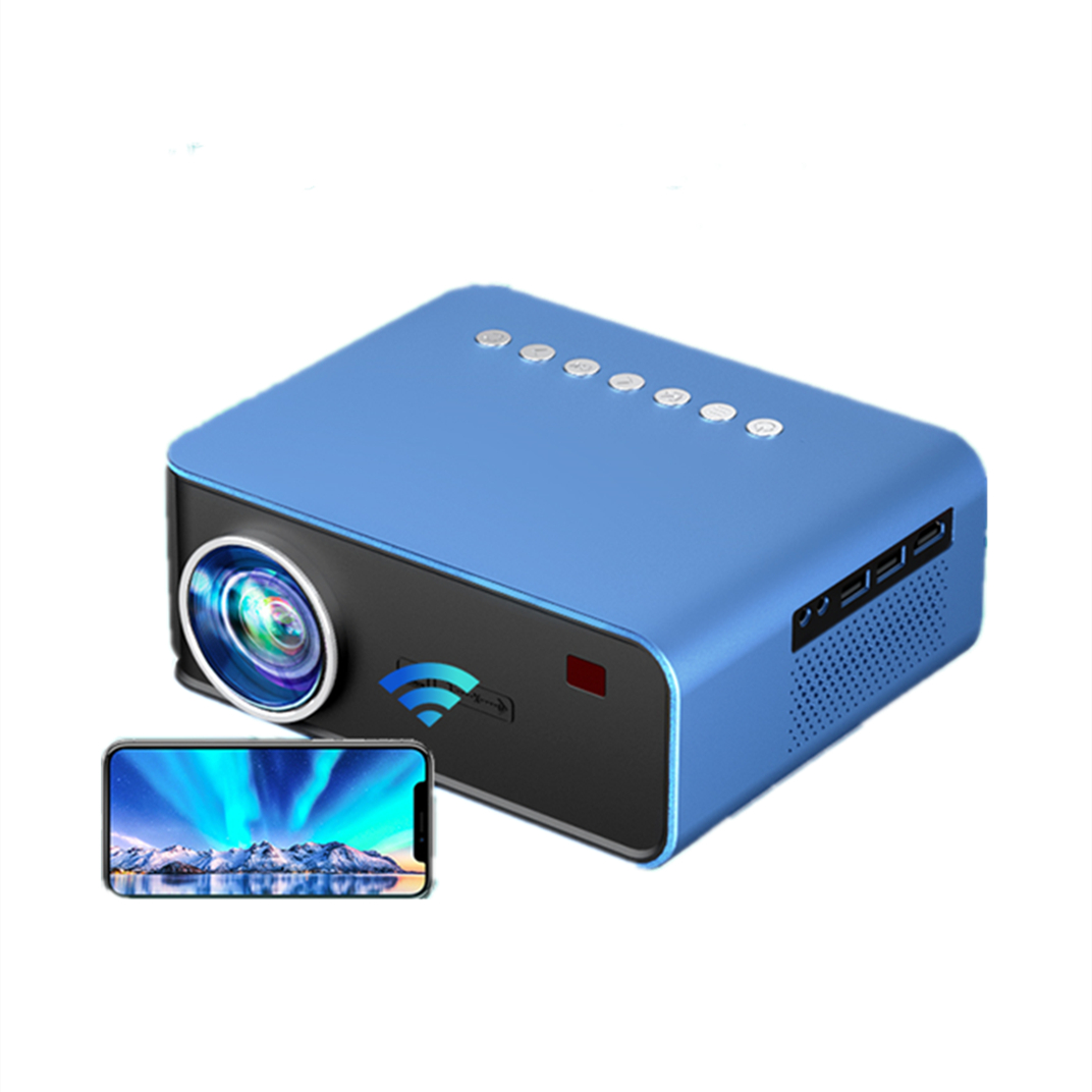 Lemax T4 4K LCD Smart Mini HD 1080P Home Theater Projector Built-in Youtube Led Portable Wifi Beamer for Tablet Mobile Phone PC