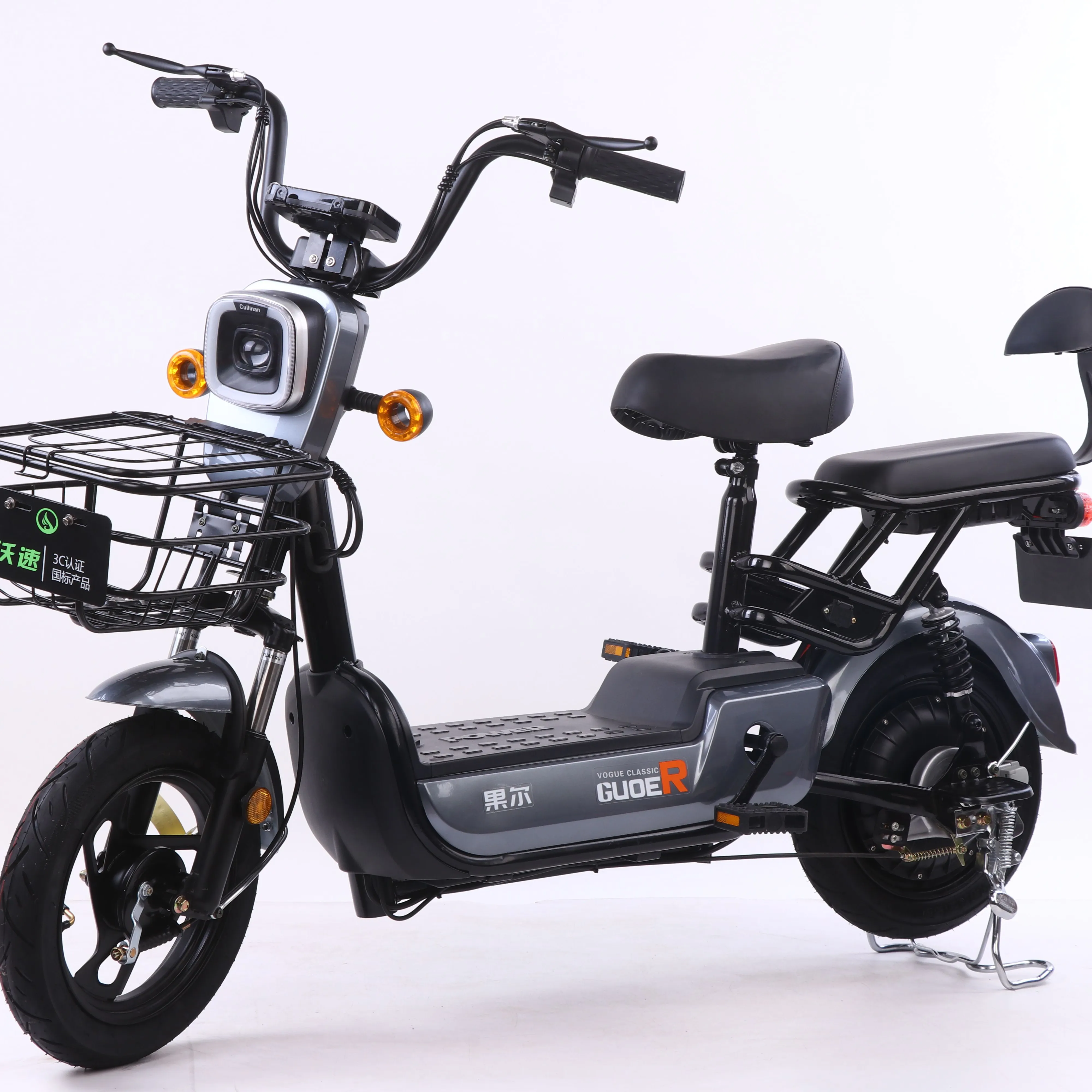 2020 Лидер продаж 2-Местный Электрический велосипед с 48v 12a 350w 2 колеса, фара для электровелосипеда в Электрический велосипед/электрический скутер, способный преодолевать Броды для продажи
