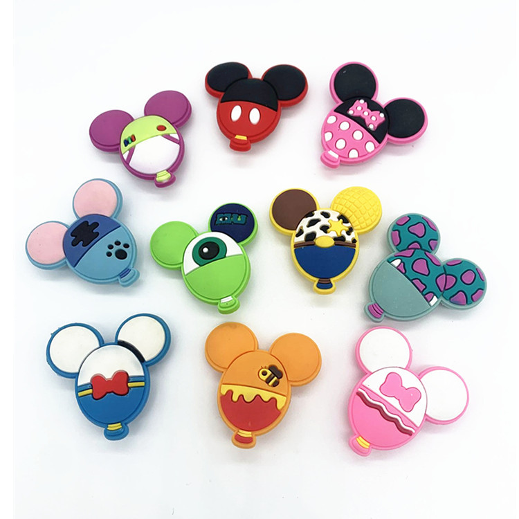 Luxurious Soft PVC Logo Shoe Charms clog shoelace charms/shoe decorations/shoe charms for Girls Boys Treasure Gifts