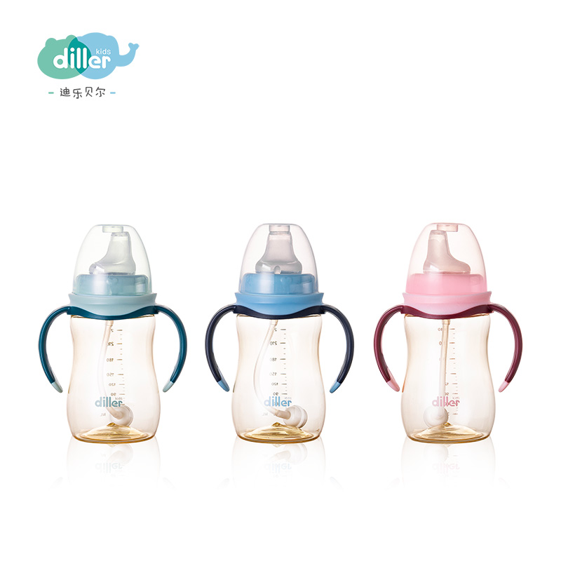 Милая девочка мальчик bpa бесплатно tirtan sipper Питьевая бутылка для воды детская бутылка с соломенной соской