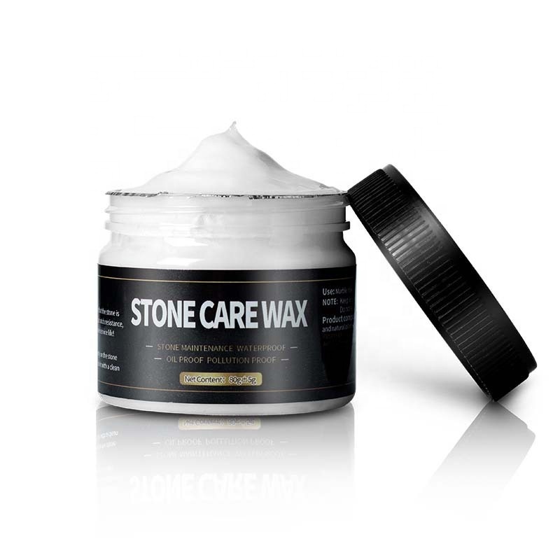 Stone Seasoning Polishing Wax Furniture Polish Restoration Care Beeswax for Marble Furniture, Ceramic Tile, Stone Floor, Wall