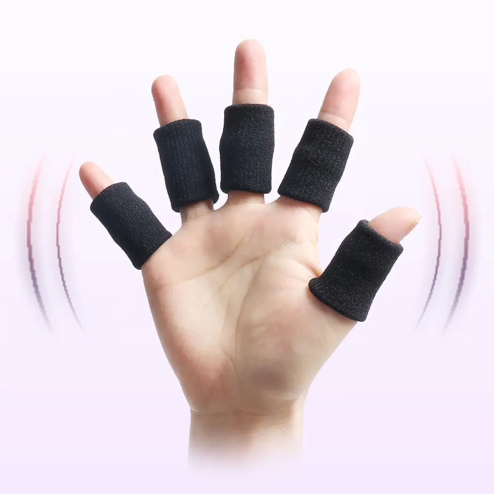 Molinice badminton weight lifting protection high elasticity finger support mobile gaming finger sleeve