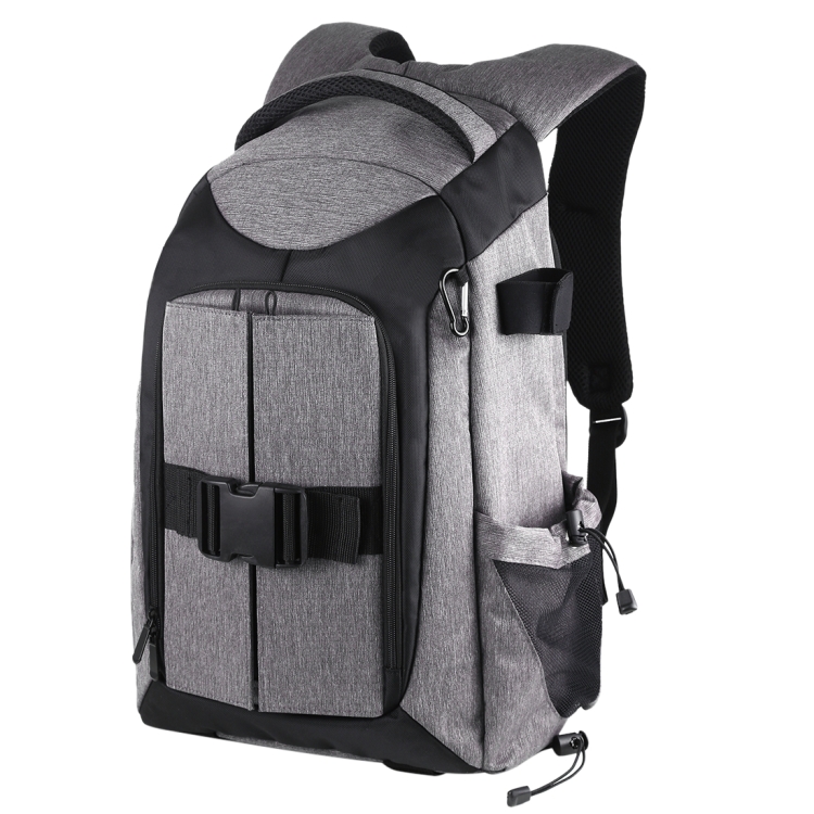 Factory Price PULUZ 3-Fold Solar Power Outdoor Portable Backpack Camera Bag with USB Port & Earphone Hole