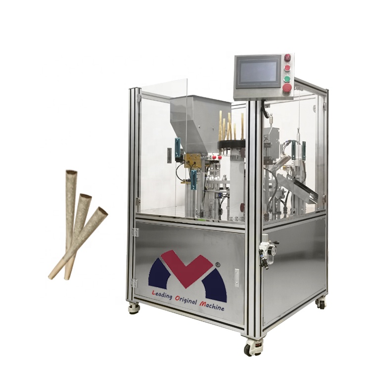 Factory Low price delta 8 pre rolls filling machine pre rolled cones filling machine