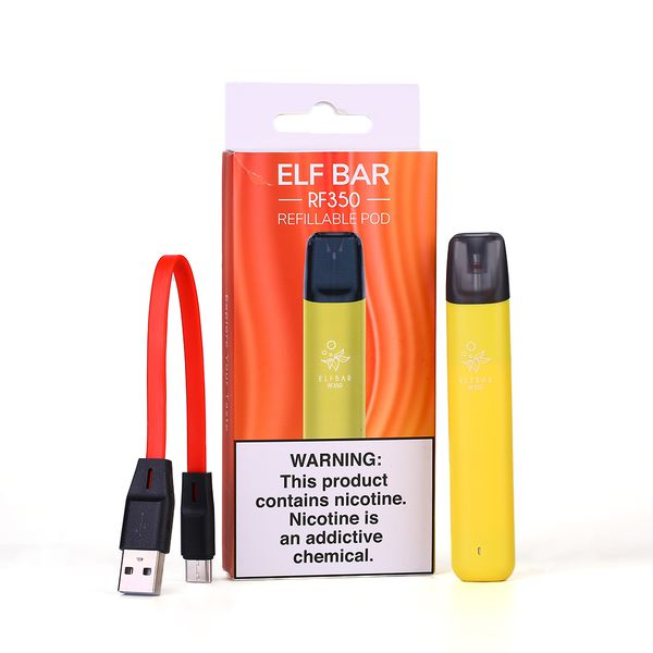 Kazakhstan Best Selling Pod System Elf Bar RF350 with Type-c Charging