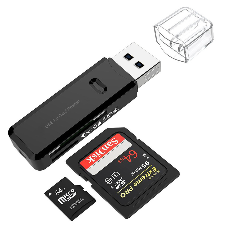 Лучшая цена micro USB 3,1 высокоскоростной кардридер SD/TF память для настольного компьютера ноутбука