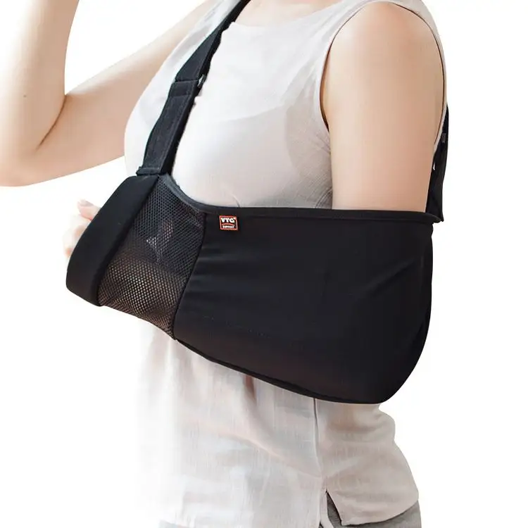 Custom Black Orthopedic Rehabilitation Protective Gear Breathable Adjustable Wrist Support Brace