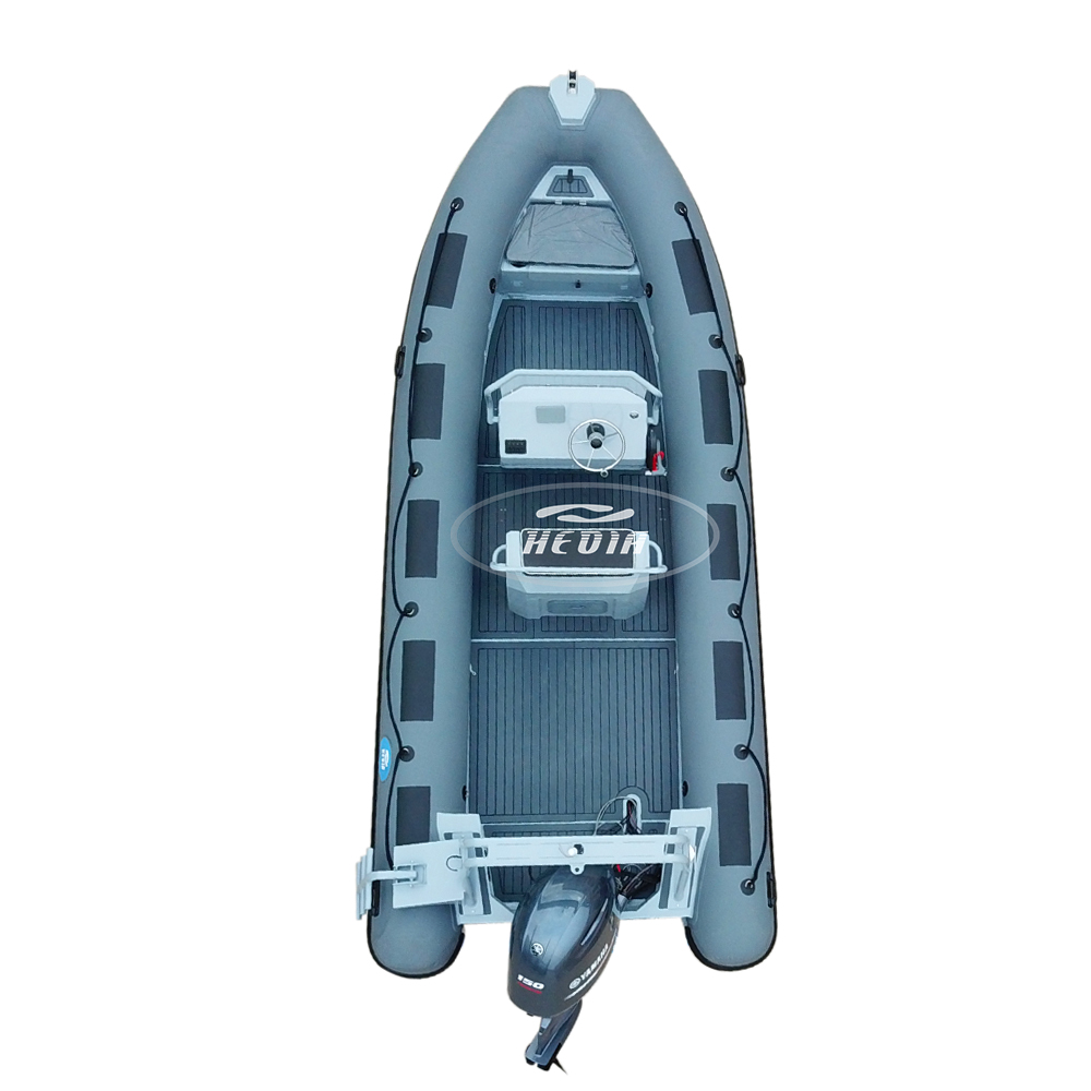 Hedia Ocean Master patrol ce 5.8m rigid inflatable deep v 19ft hypalon china aluminum sport rowing rib boat 580