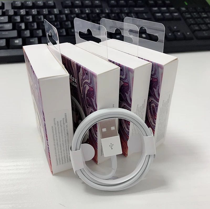 Оригинальный зарядный USB-кабель foxconn IOS 12 для iphone 67/8/x/max, кабель для быстрой зарядки