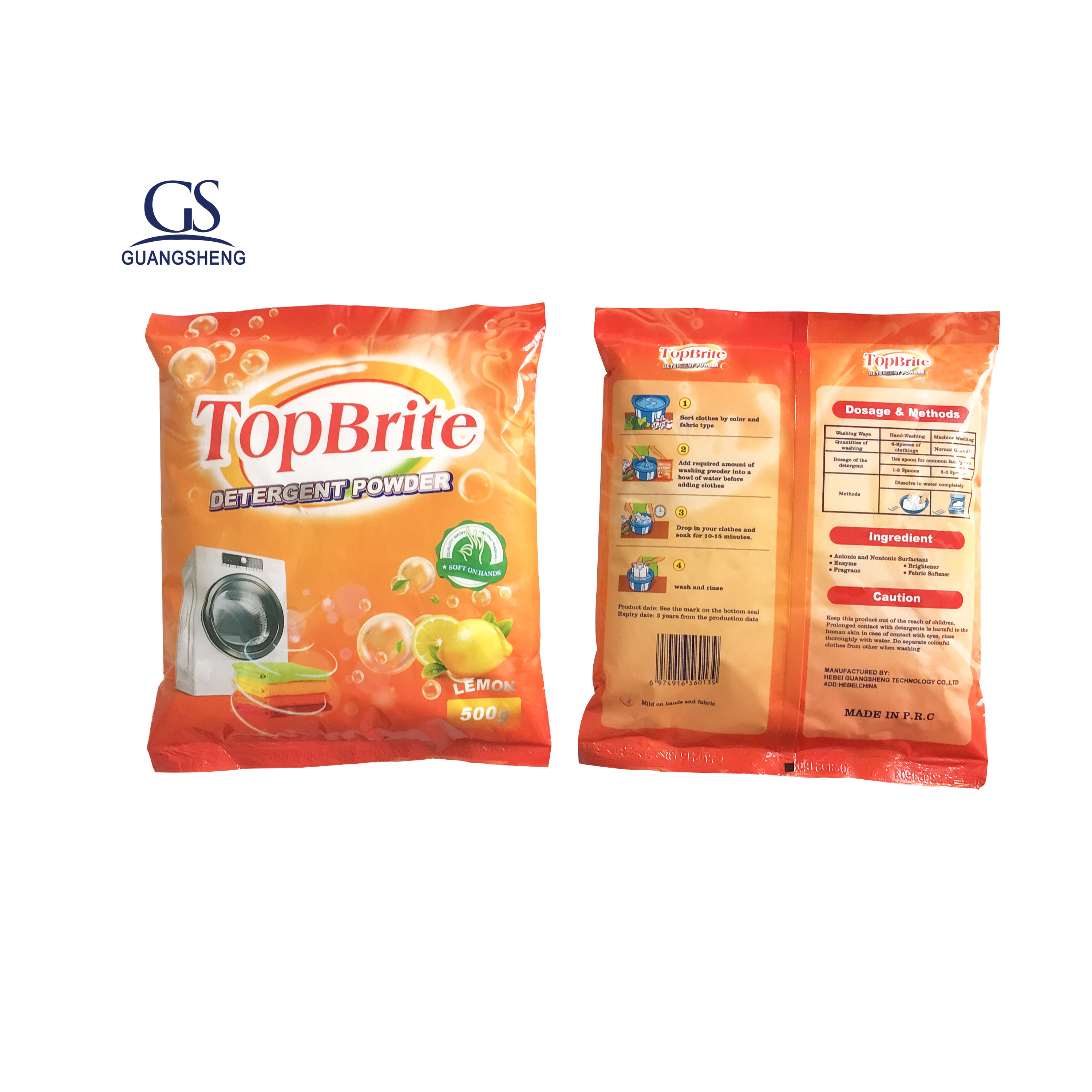Wholesale Laundry Detergent Washing Powder 500g Eco Friendly Daily Necessities Products Cleaning Powder Soap