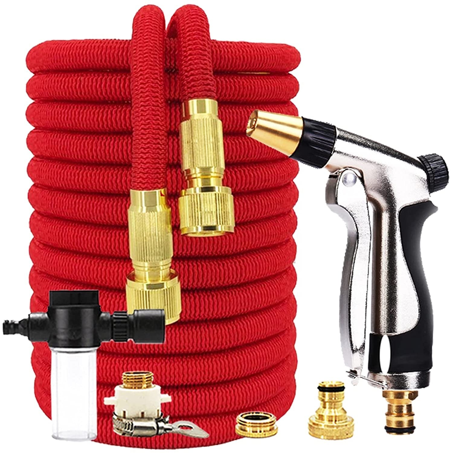 UK Market Most Popular Hose With Quick Brass Connector Magic Garden Water Hose