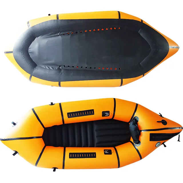 Single TPU Pack Raft Supplier for hunting ,biking .backpacking with D7 valve