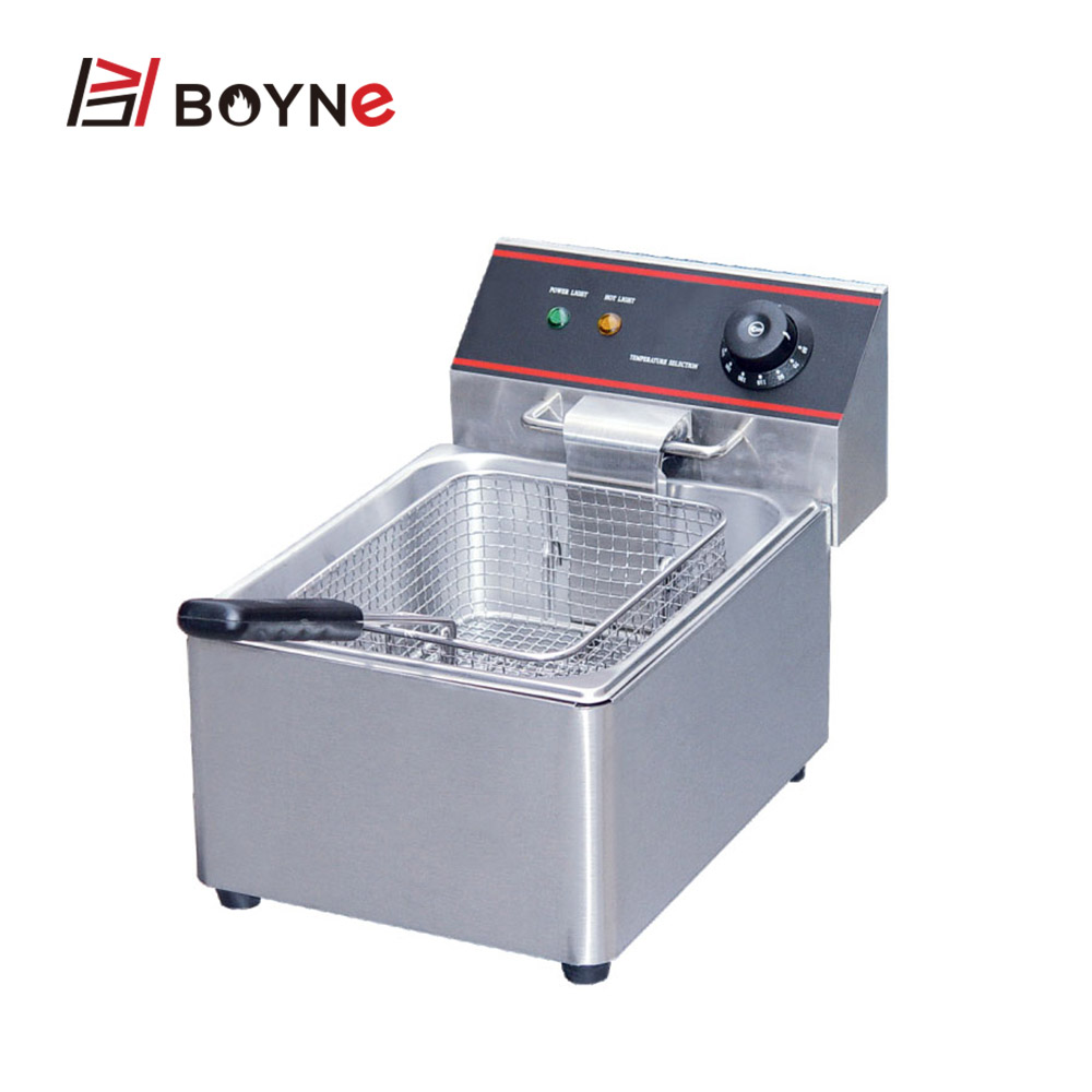 Продукция для кухни и ресторана Boyne, промышленная электрическая непрерывная фритюрница для картофеля, курицы, двойная фритюрница с глубоким маслом