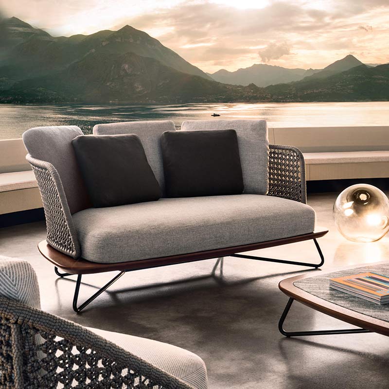 rope garden chair furniture outdoor sofa