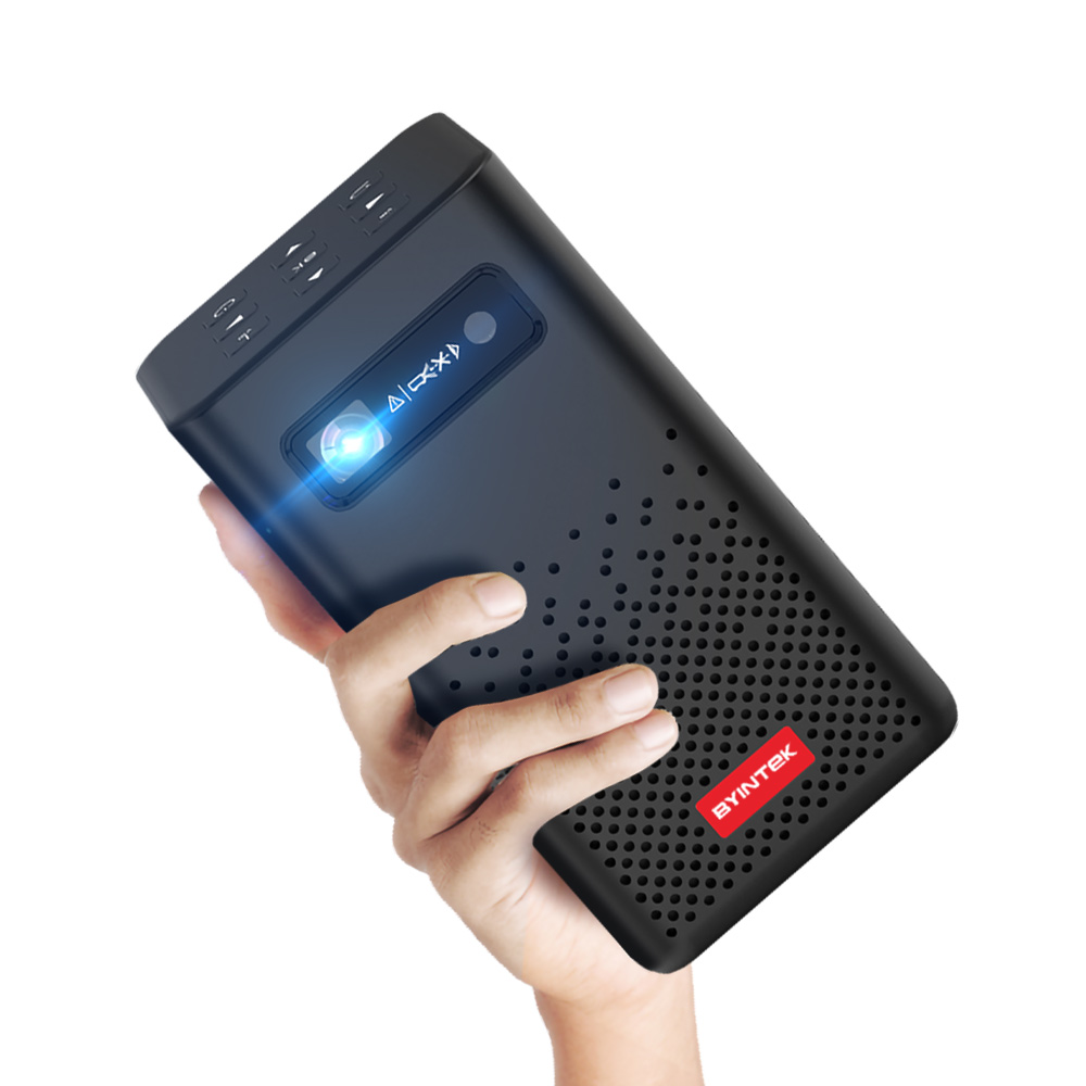 Домашний кинотеатр BYINTEK P20 Smart WiFI Android 3D проектор Pico портативный проектор Led DLP мини-проектор 4K 1080P