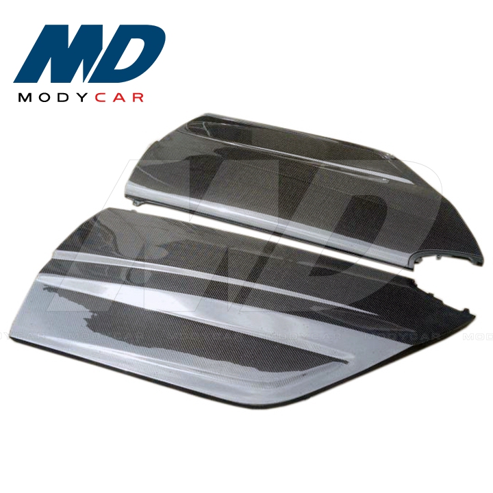 Дверь из волокна Cabron в стиле Modycar для 2012-2015 Benz SMART FORTWO