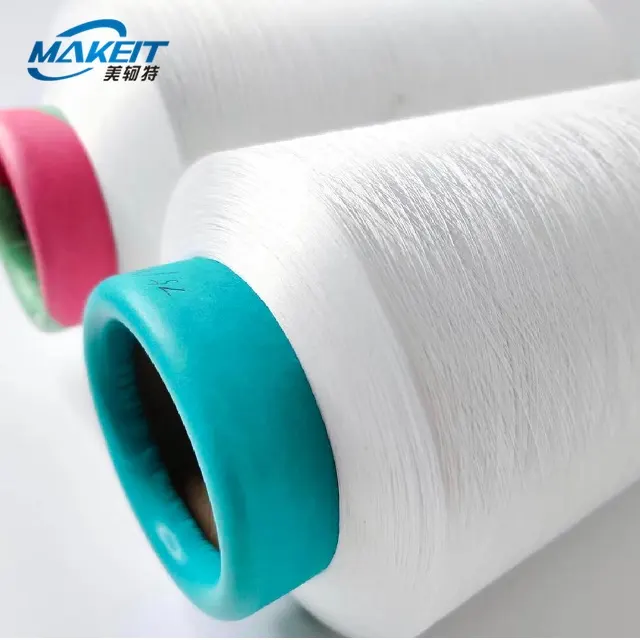 MAKEIT Hot selling 150/48 100%polyester dty yarn
