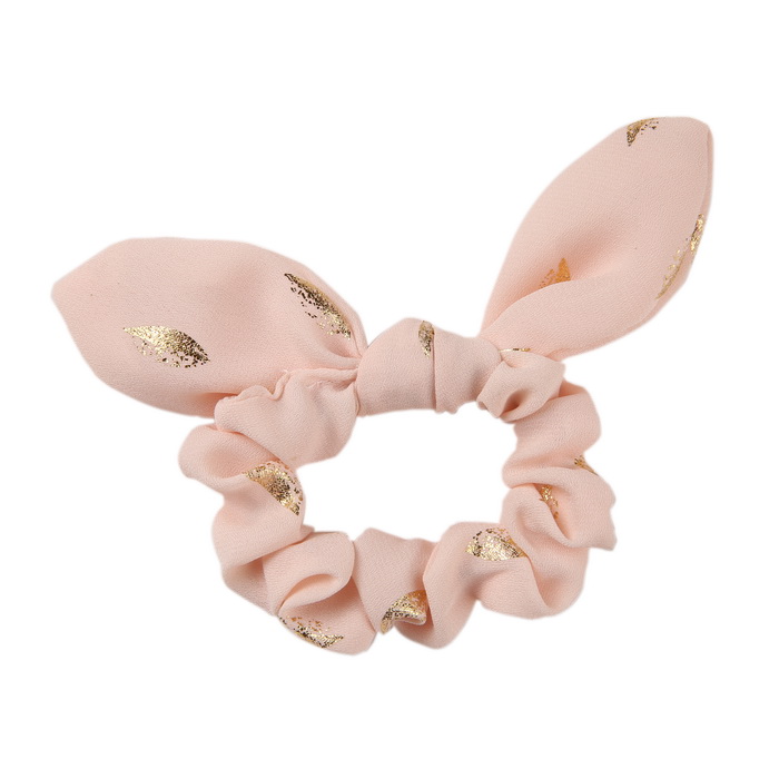 Модные дешевые Scrunchie Кролик уха сладкий парикмахерские веревки упругие волосы Scrunchies