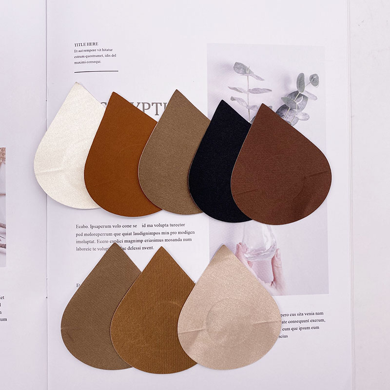 8 Colors Disposable Tear Shape Lift Nipple Pasties Self Adhesive Pasties Nipple Cover