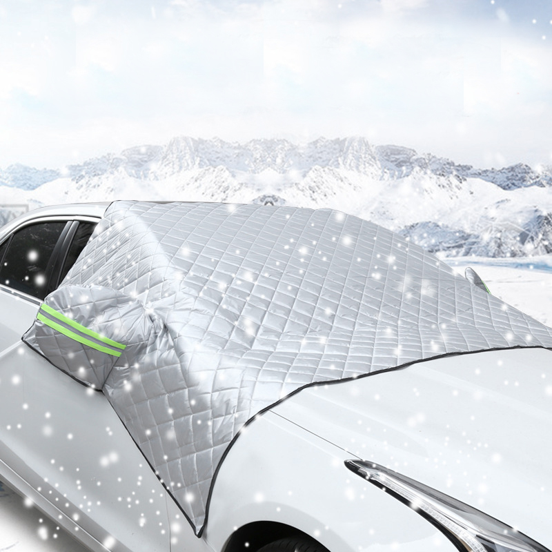 Waterproof Magnetic Sunshade Window Cover, Kept The Car Cool Summer Car Windshield, Snow Ice Cover, wiper Protector в Winter
