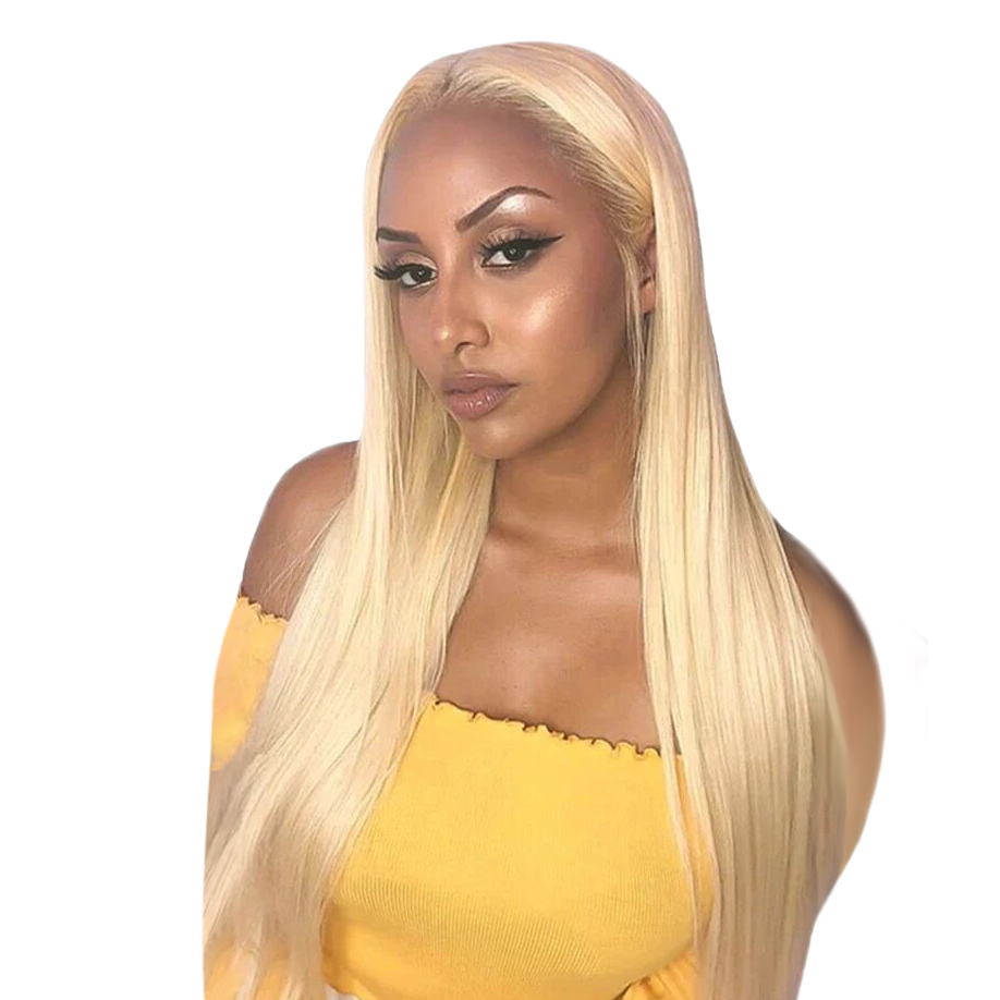 Cheap Wholesale human 24in hair Long Wig With bangs None Lace Wig Glueless Real Fringe Wig