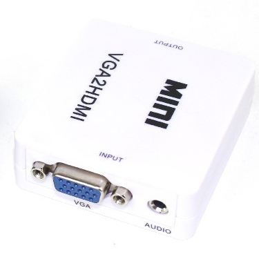 Мини-адаптер VGA-HDMI 1080P VGA2HDMI для ПК, ноутбука, DVD-HDTV