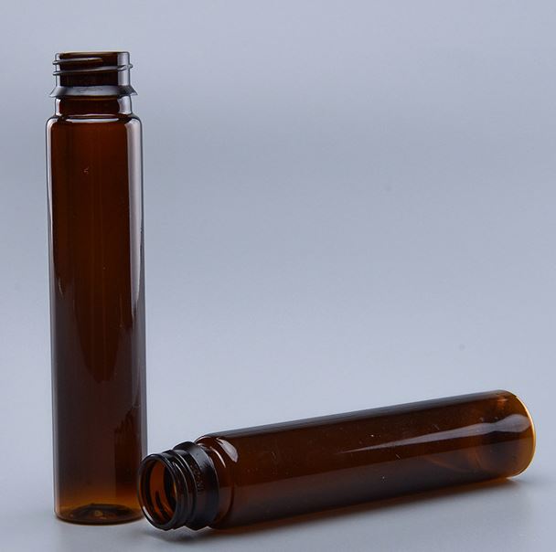 10cc 20ml 25ml 30ml 30cc 1 ounce amber liquid medicine bottle pharmaceutical PET vial with screw lid