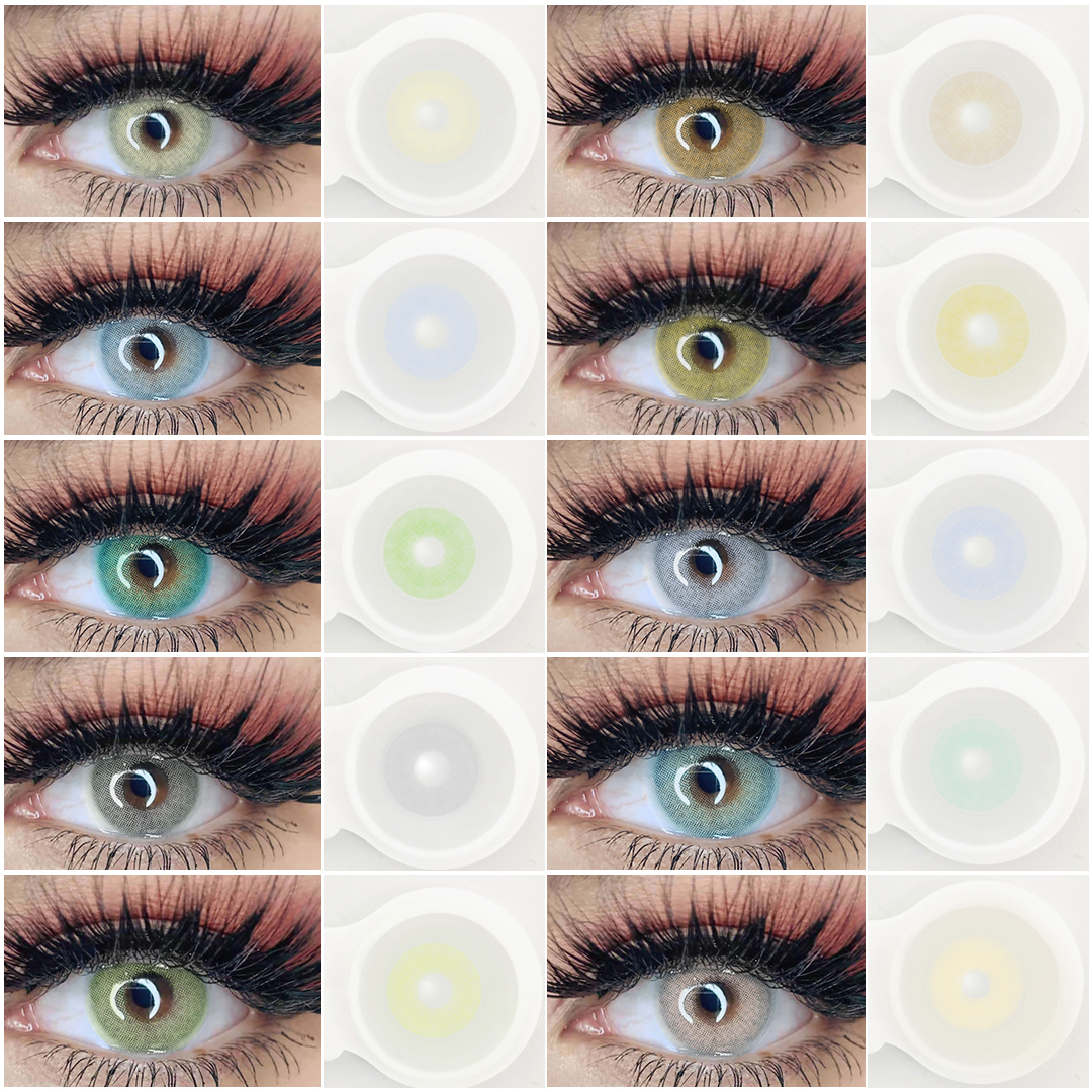 Цветные контактные линзы EYESHARE для макияжа, косметика для глаз, контактные линзы для косплея, красота, цветные линзы