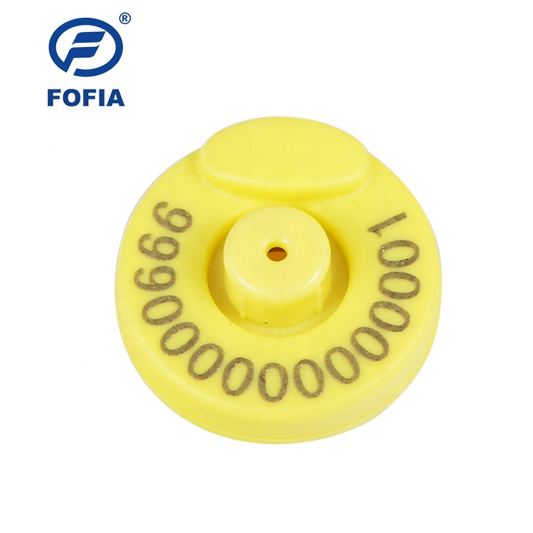 134,2 кгц HDX RFID gps ушная бирка для крупного рогатого скота для свиной коровы
