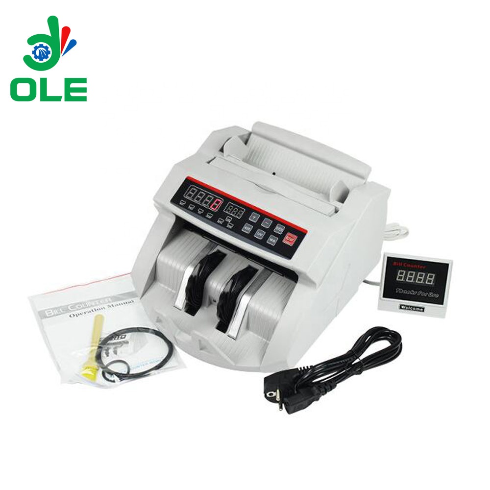 Small Currency Money Detector With Calculator Portable Money Counter