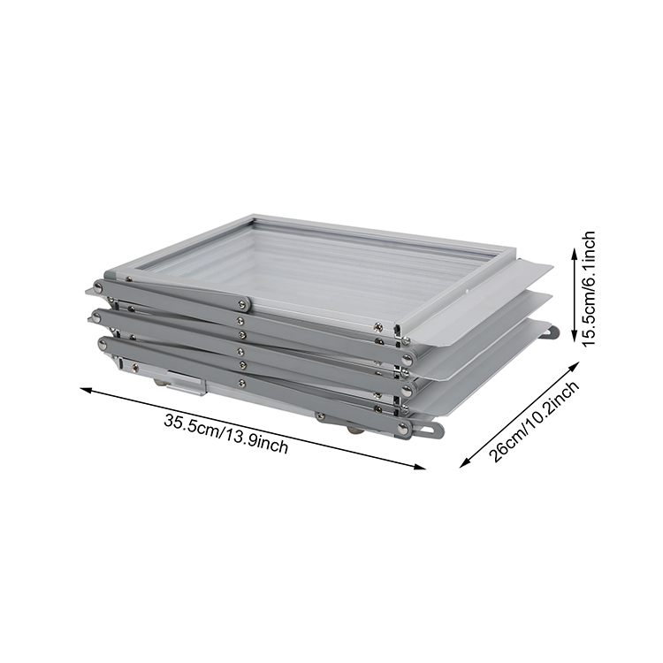 High Quality Cheap Price Black String Iron Brochure Holder Metal Display Rack Magazine Stand