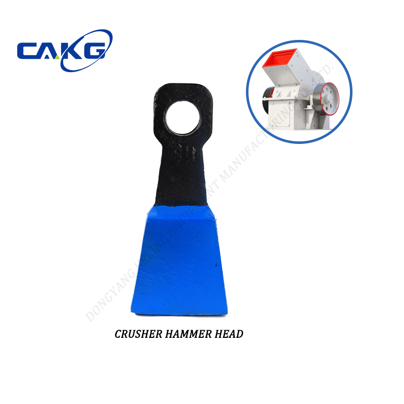 High Quality Long Wear Life New Alloy Bimetal Composite hammer Crusher Spare Parts hammer Head Accessories