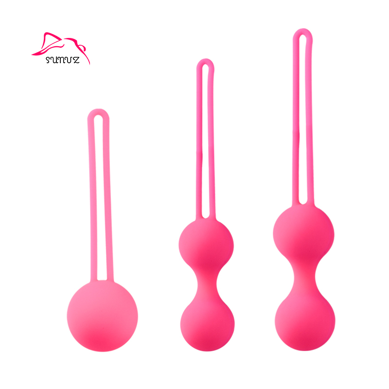 2020 Hot Selling Pretty Medical Silicone Waterproof Sex Vibrator Women Tightening Kegel Balls Set