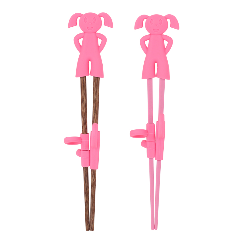 Baby Chopsticks Children Cute Cartoon Learning Training Education Chopstick