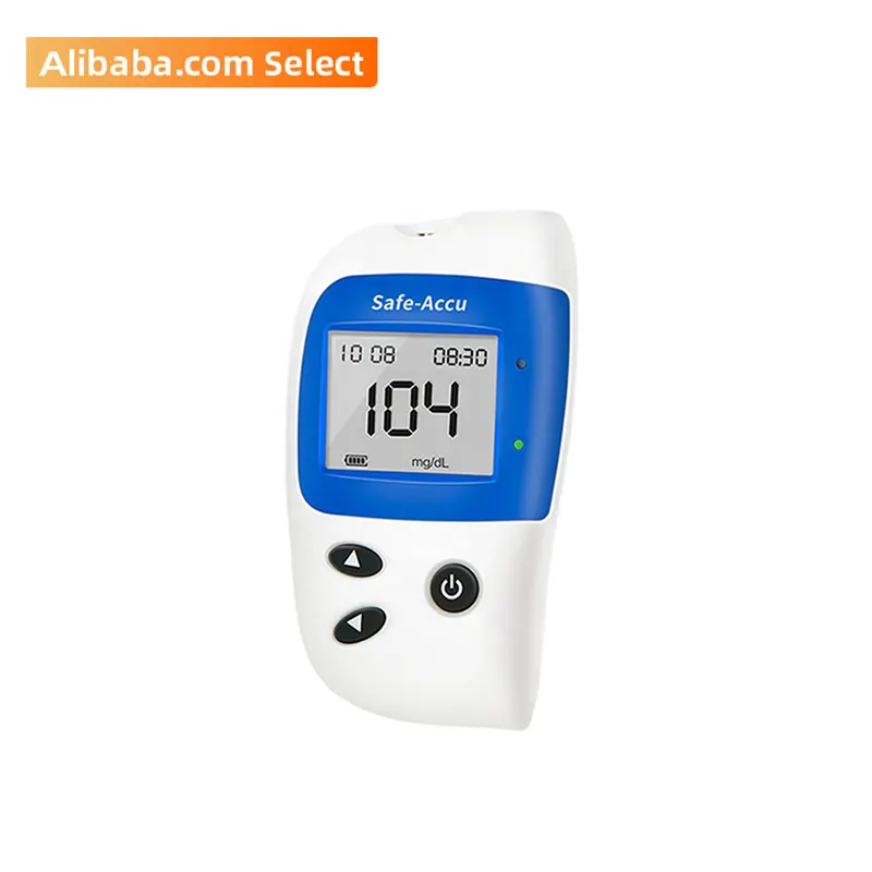 Blood Glucose Meter Safe Accu2 Glucometer Machine With Glucometer Test Strips